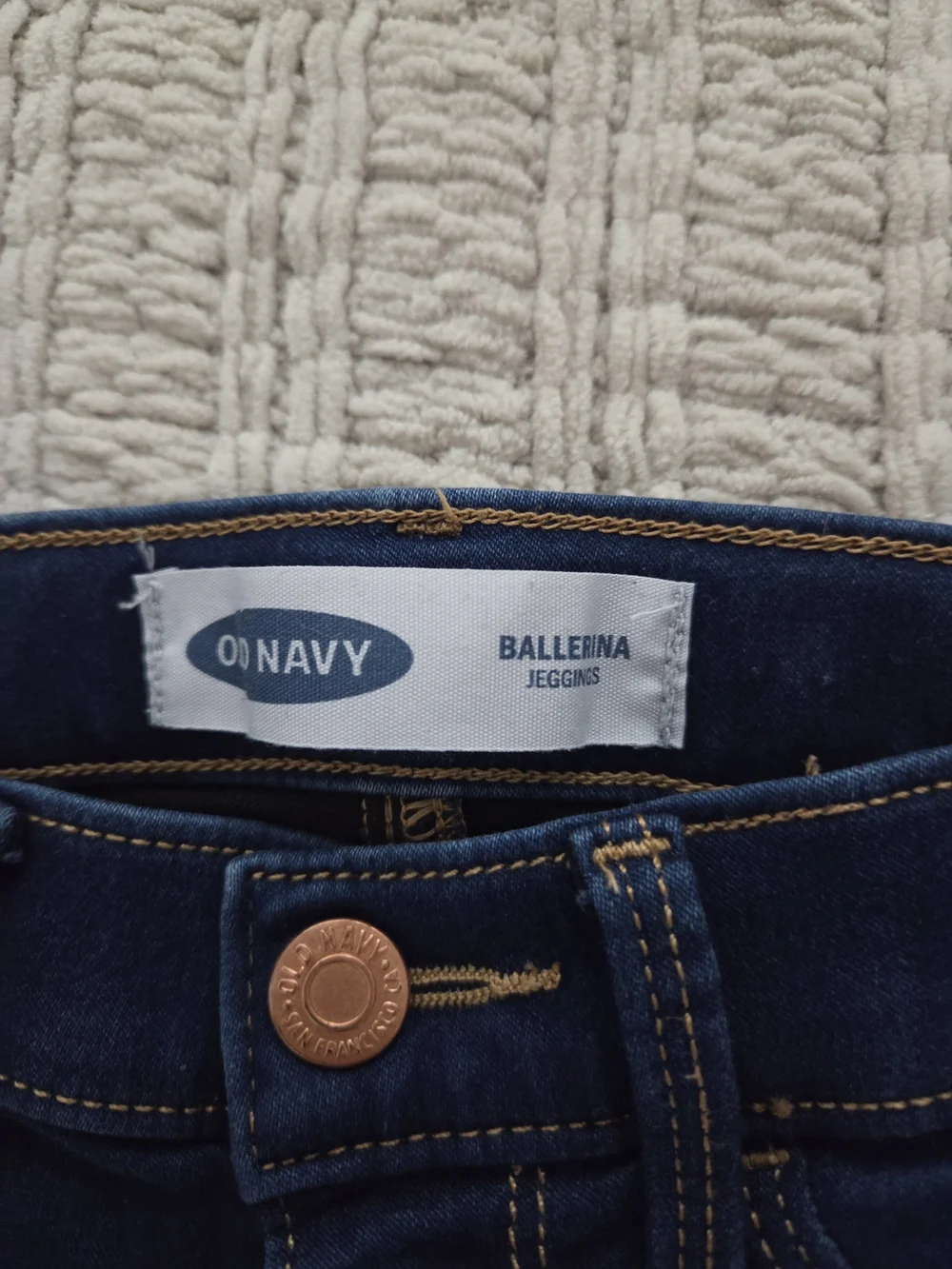 Old Navy Kids Skinny Jeans Trio in Dark Blue, Medium Blue, Light Blue